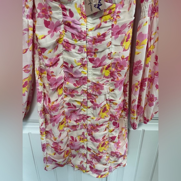 Privy Privately Privilege Floral Mini Dress – New – Size S - Picture 6 of 10